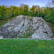 Falaise d'escalade du Parc Thermal - Secteur initiation