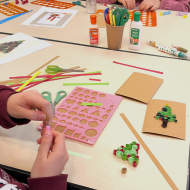 Atelier "Ma carte de voeux en paperolles"