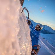 Escalade sur glace
