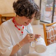 Atelier : peinture sur céramique