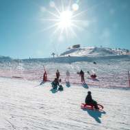 Piste de luge à Samoëns 1600
