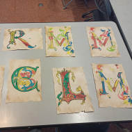 Atelier "Lettrine" 7-10 ans