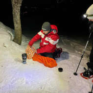 Raquette : "Le Loup, les Animaux et la Nocturne" avec l'ESF