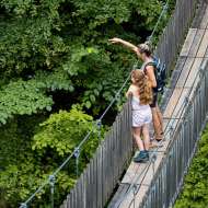 La passerelle du trou de l'enfer