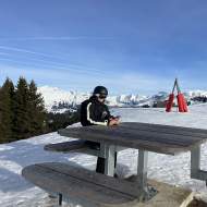 Aire de pique-nique sur les pistes de Morillon
