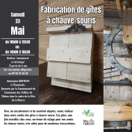 Fête de la Nature : Fabrication de gîtes à chauve-souris