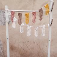 Atelier Macramé : Guirlande de fanions
