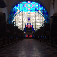 Europe's largest modern stained glass window