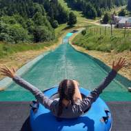 Tubing - Bouée sur piste synthétique - La Croix de Bauzon