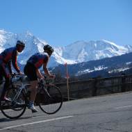 Boucle noire cyclo touristique au Pays du Mont Blanc