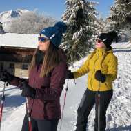 The peaks of Super Morzine and the belvedere of the lake