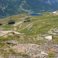 Descent of the chairlift Jeux by Meraloup