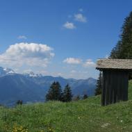 Hiking to Mont Ouzon
