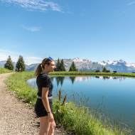 Itinéraire pédestre : lac des Gouilles Rouges