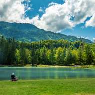 Itinéraire pédestre : rando'bus Lacs aux Dames - Lac Bleu