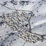 Pedestrian path : Les Menuires-Saint Martin