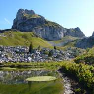 Itinéraire pédestre : Boucle du lac de la Case d'Oche