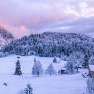 Snowshoeing itinerary : La Rosière