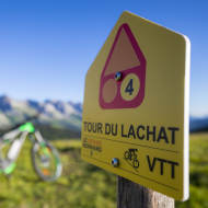 Tour du Lachat - Mountainbike-Route Cross Country Nr. 4