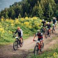 Itinéraire VTT  - Entre lacs et cols - 58 km