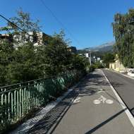 Les pistes cyclables de Sallanches