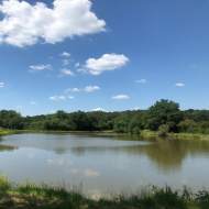 Bike ride of the Baillys pond