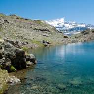 Lac de Belledonne (via the Chazeau hut) - Hiking from Allemond