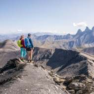 The summit of Pic du Mas de La Grave