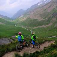 The Col de la Valette from Besse