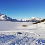 Le lac du Langaret - balade en raquettes depuis Villard-Reculas
