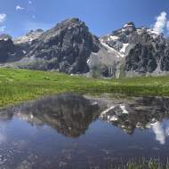 Lac Blanc du Galibier / Lac de la Ponsonnière - Itinéraire de randonnée pédestre