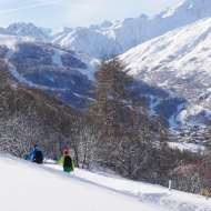 Les Balcons de Valloire - itinéraire raquettes