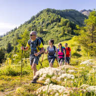 Autour de la pointe d'Emy - Itinérance pédestre en 4 jours
