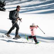 Champ des Creusates - snowshoe trail