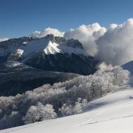 Snowshoeing treks " Du Penon au mont Pelat"