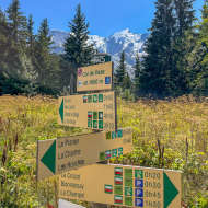 Le Col de Voza au départ du Crozat