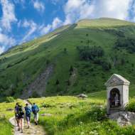 Le Mont Vorassay au départ de la Gruvaz