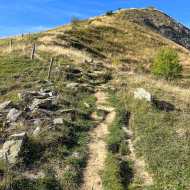 Le Mont-Truc au départ de la Frasse