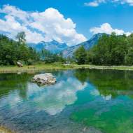 Le lac Bleu - Balade depuis le Bourg d'Oisans