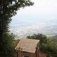 La croix du Signal depuis le col de l'Épine