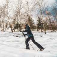 Itinéraire piéton / raquettes à  neige - Vallée Blanche / Kanata