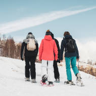 Itinéraire piéton / raquettes à  neige - La Troïka / Kanata