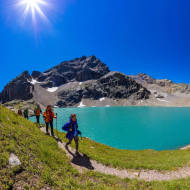 Le lac de l'Eychauda