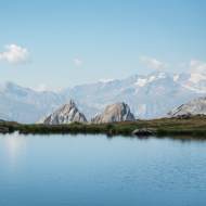 Le lac de la montagnette - itinéraire de randonnée pédestre