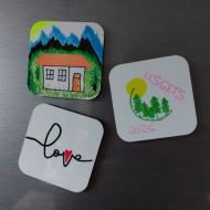 Atelier personnalisation de magnets