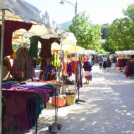 Marché Laine, Soie, Tissage