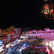 New years in Avoriaz