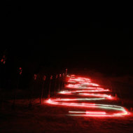 Children torch light descent