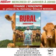 Avant Première "Rural" - Echange/Rencontre