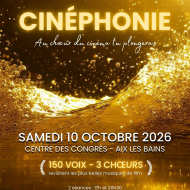 CINEPHONIE, AU CHOEUR DU CINEMA TU PLONGERAS